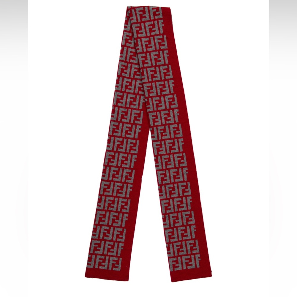 Fendi Zucca FF Logo Scarf